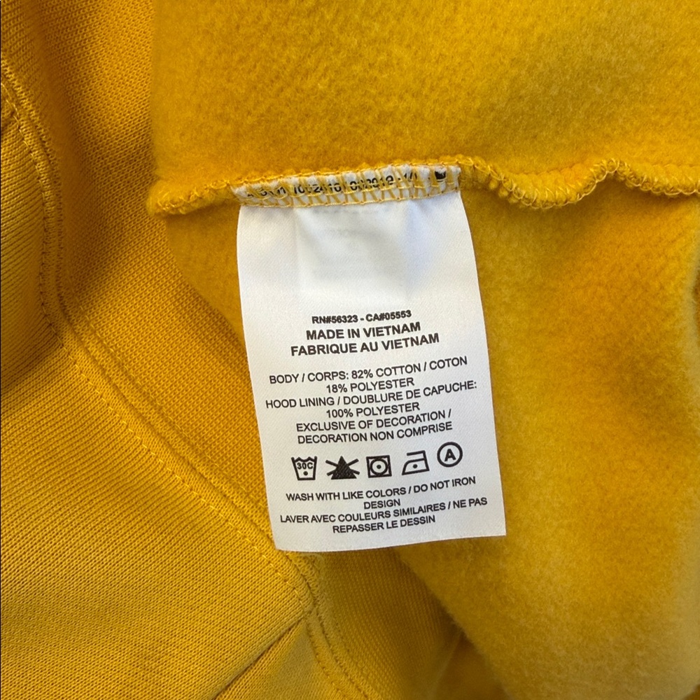 Jordan Bright Yellow Hoodie - Picture 6 of 6